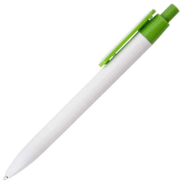 Ручка пластикова JUNA з кольоровим кліпом