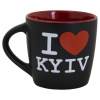Горнятко I Love Kyiv колір чорний