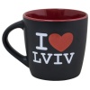 Горнятко I Love Lviv колір чорний