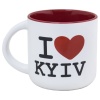 Горнятко I Love Kyiv колір білий