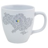 Керамічне горнятко Be brave like Ukrainian