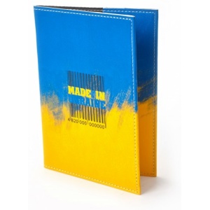 Обкладинка для паспорта Україна штрих-код
