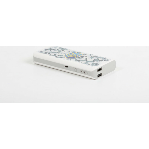 Повербанк Hardy, 11000 mAh, 2 USB з принтом "Герб України" - Зображення 2