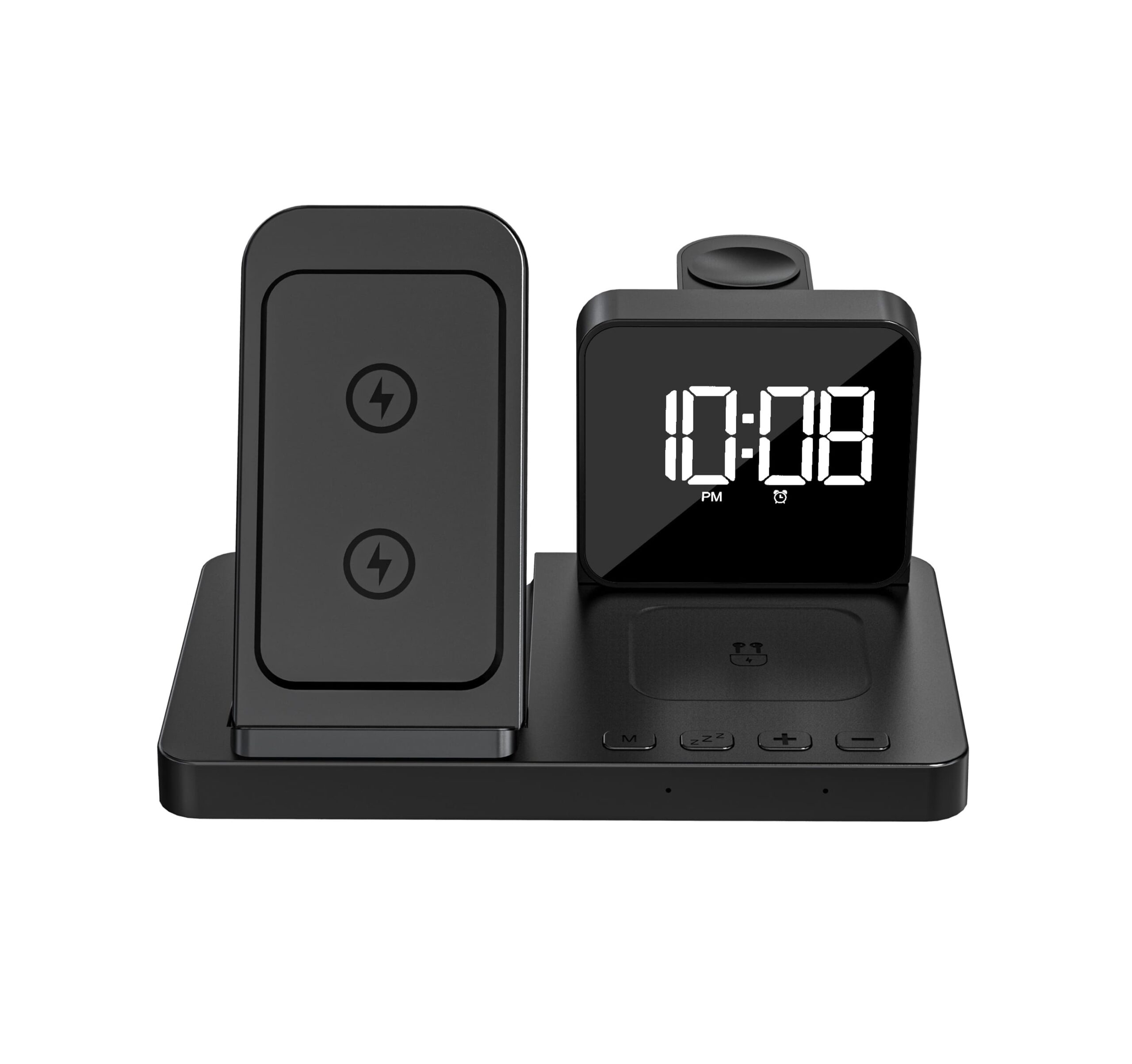 Бездротовий зарядний пристрій з годинником CONVEE - Зображення 3