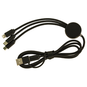 Дата кабель PULSE  з підсвіткою лого 3 в 1